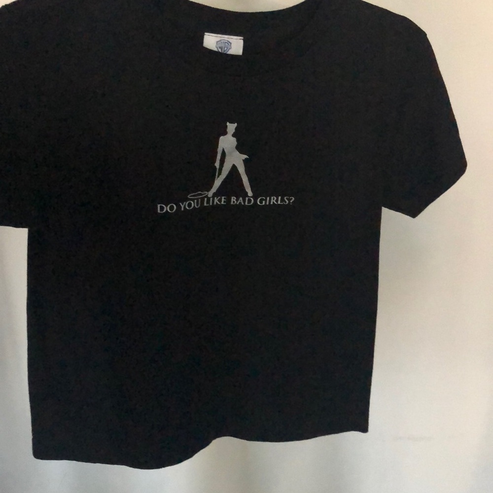 Catwoman Halle Berry DC comics promo shirt